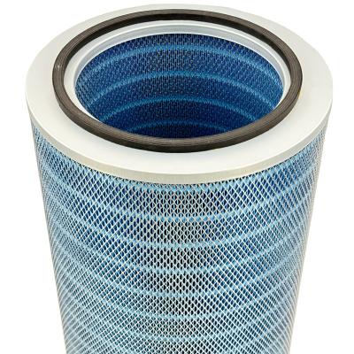 China Machinery Repair Shops Low Price Dust Filter Cartridge Dust Filter P031791 016142 Blue Flame Retardant Activated Carbon Filter P030915 P030904 for sale