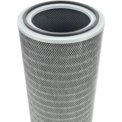 China Hydraulic System Wholesale Price Cartridge Air Cleaner Activated Carbon Exhaust Filter for sale