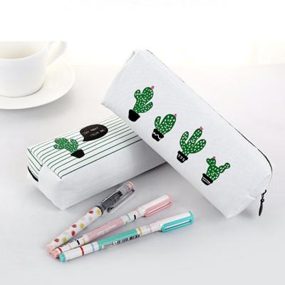 China Schools & Cute hot sales canvas bags zipper pouch 50,000 cute hot sales per month schools and offices canvas funny cartoon, RCHW118 canvas 7 days 35g for sale