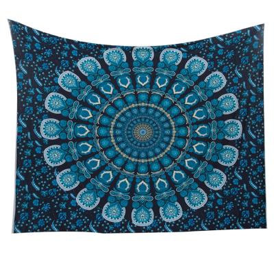 China Simple Home Textile Wall Hanging Printing Fabric Wholesale Define Mandala Tapestry for sale