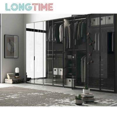 China Home Furniture Set Wardrobe (Other Style New) 2020 Adjustable European Wooden Bedroom Wardrobe for sale