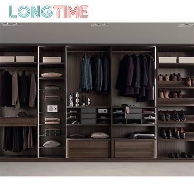 China (Other)Adjustable Wardrobe in 3 Color Designs Cabinet Bedroom Laminate Wardrobe Closets for sale