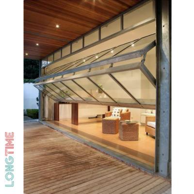 China Screen China Supplier Aluminum Glass Top Aluminum Windows Vertical Folding Door And Windows for sale