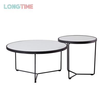 China 2020 cheap customized living room furniture full metal coffee table small coffee table for sale