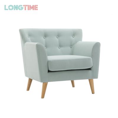 China Modular Popular Fabric Home Sofa Designs Houses Single Small Sofa Chair Sofa for sale