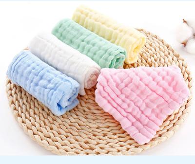 China Baby Wraps Dropshipping Gauze Bath Towel Soft Newborn Baby Blankets Feeding Towel Newborn Saliva Soft Towel Burp Cloth for sale