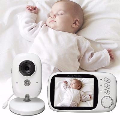 China VB603 Baby Night Vision Temperature Control Baby Monitor 2.4G Video Radio with 3.2 Inch LCD Display 2 Way Maintenance Night Vision Babysitter Audio Security Camera Monitoring for sale