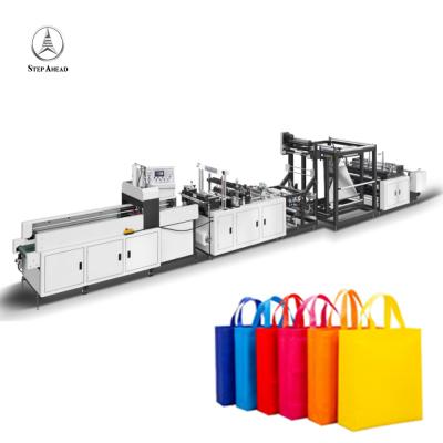 China Eco-friendly Fully Automatic Non Woven Fabric Carry Bag Making Machine Price in China, Ultrasonic Nonwoven Bags Making Machine for sale