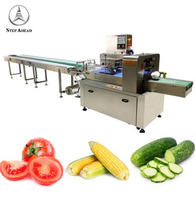 China Food Flow Dry Fruit/Fresh Fruit Carogated Packaging Machine For Food Food Packing Machine With Vacuum For Potato Chips for sale