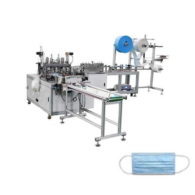 China Full Automatic Disposable Civilian Face Mask Production Line For Hotels PPE Mask Machine for sale