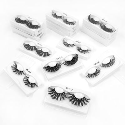 China Long Strip Lashes Diy Private Label Vendor Fake Eye Lash Korean Premium Strip Packaging Box 3d Natural Custom False Chemical Fiber for sale