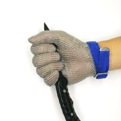 China 2020 Cut Resistant China Suppliers Wholesale Cut Resistant Stainless Steel Mesh Gloves for sale