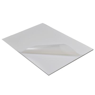 China Clear A4 Waterproof PET Self Adhesive Label Film For Inkjet / Laser Printing for sale