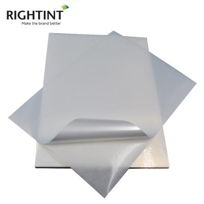 China Best Selling Waterproof Self Adhesive Waterproof PP Synthetic Paper Glossy Film Used For Inkjet Printer for sale