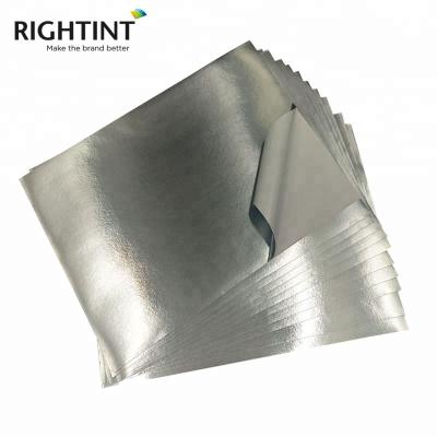 China Full Range of ANTISTATIC Silver Self Adhesive Mirror Foil Paper for sale