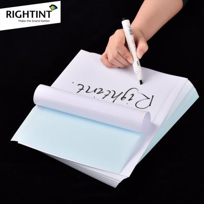 China MASKING A4 Offset Adhesive Sticker Woodfree Uncoated Paper Sheets For Printing Acrylic Blanking No Masking Single Sided Printing for sale