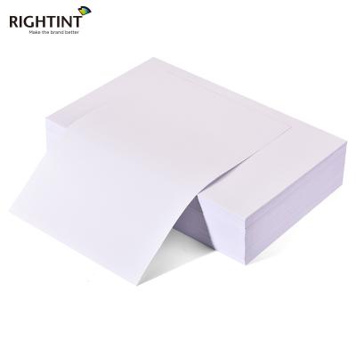 China high quality waterproof sticker paper self adhesive paper for laser printer woodfree paper 100gsm for sale