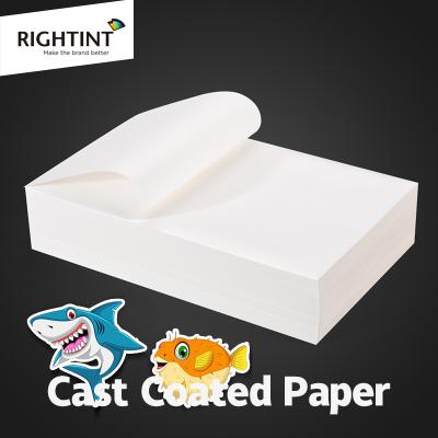 China New Warranty Waterproof Popular Self Adhesive High Quality Sticker Paper Acrylic Glue Coated Sticker Paper for sale