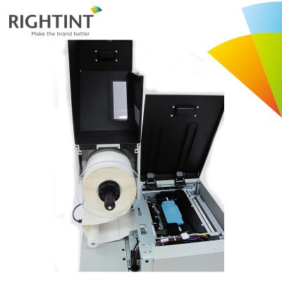 China VP750 Hotels Roll To Roll PET PP Film Inkjet Label Printing Machine Digital Color Label Printer for sale