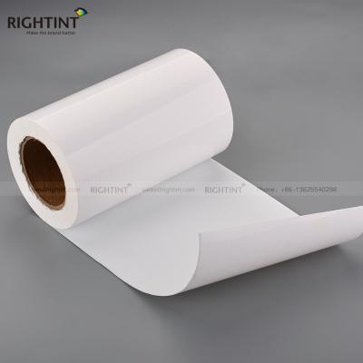 China Waterproof High Quality Printable Glossy Vinyl Sticker Vinyl Jumbo Roll Self Adhesive Roll Wholesales for sale