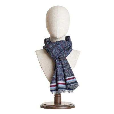 China Porostar Luxury Design Long Cashmere Blend Scarf For Men for sale