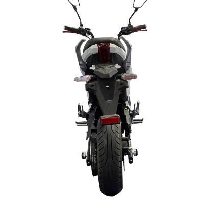 China Electric scooter factory price motorcycle steel frame disc brake ultra-fast 72V32Ah V15-l dual battery for sale