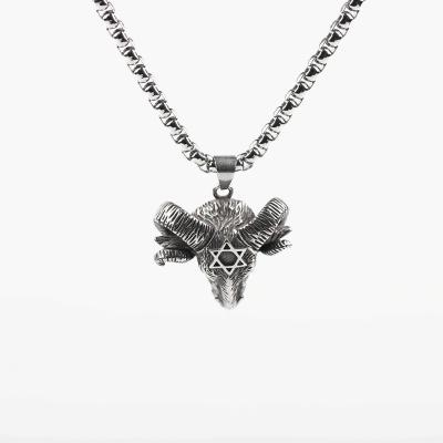 China American Punk Black Cross Plating Pendant Stainless Steel Charm Pendant Hiphop Style West Coast Punk Necklace for sale