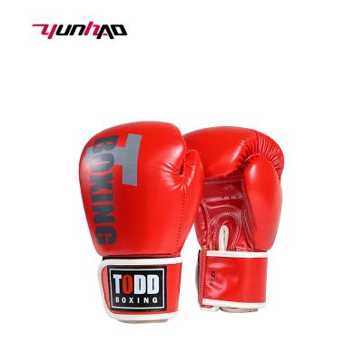 China Durable Wholesale Custom Logo Boxing Gloves Punching PU Gloves Sports Boxing Gloves for sale