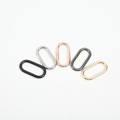 China New Style Iron Portable Multifunctional Iron Buckle Oval Buckle Denier Buckle for sale