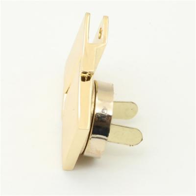 China Various Good Quality Luggage Zinc Alloy Hardware Accessories Zinc Alloy Magnetic Button Lock for sale