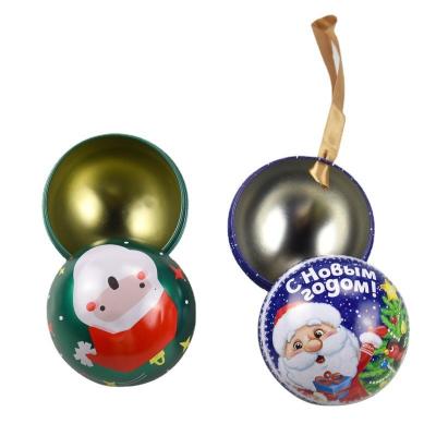 China Food China Factory Candy Hinged Tin Box Stock Or Custom Small Pill Printing Tin Ball for sale