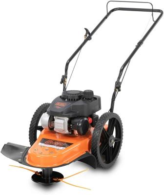 China 22 Inch Gas Powered 4-Stroke 140cc 4-Stroke Walk Behind Wheeled String Trimmer High Mower for sale