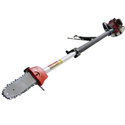 China 2-Stroke CE Approved Telescopic Petrol Branch Chainsaw Big Tree Pruner Pole Chainsaw for sale