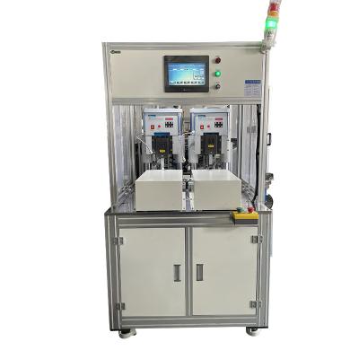 China Construction worksÂ  China hot selling double position punch riveting point machine/Button automatic riveting machine for sale