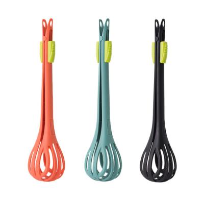 China Viable Hot Selling Multifunctional Nylon Beater, Kitchen Dual Function Tongs Mixer Creative Food Cooking Instrument for sale