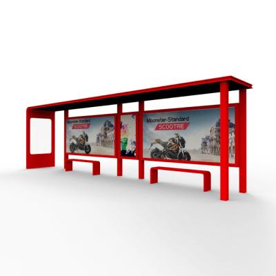 China Galvanized Sheet Factory Supply Great Price High Quality Custom Bus Stop Shelters for sale