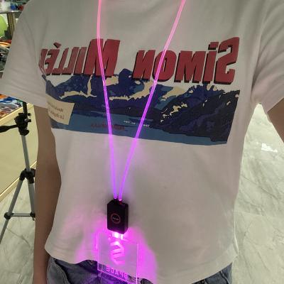 China Steady On--Fast Flash--Slow Flash--OFF 3 Flashing Modes Light Up ID Badge Ultra Bright Collar Led Lanyard LED Name Badges for sale