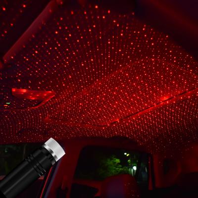 China 2021 Sale 2021 USB Star Projector Mini Car Aluminum Hot Roof Night Lamp Starry Sky Atmosphere Light for sale