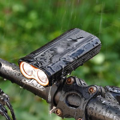 China accessories bike front lamp waterproof usb bicycle light 105*50*26mm for sale