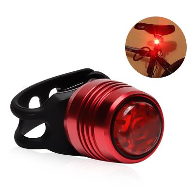 China Bicycle Rear Tail Light USB LED Flashlight Rechargeable Warning Tail Light Y14 for sale