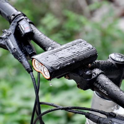 China Rechargeable Camping USB LED Front Bike Accessories Light Bicycle Lamps 105*50*26mm for sale