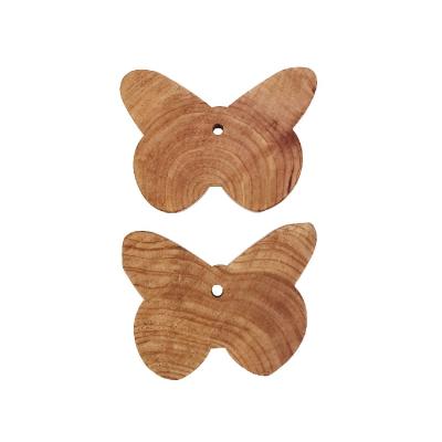 China 2 PCS 7.5cm High Quality Aromatic Cedar Moth Viable Shape Anti Moth Wood Cedar Wood Block For Cabinet for sale