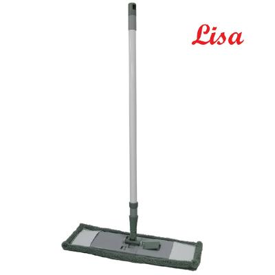 China Low Price Promotion Viable Floor Cleaning Flat Mop With Microfiber Protective Handle Telescopic Household Cleaning Tools For Kitchen Bathroom for sale