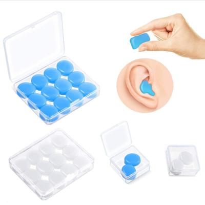 China DB Noise Reduction Sleep Quiet Washable Soundproof Earplug Silicone Waterproof Moldable/Reusable/Washable 26 For Swimming for sale