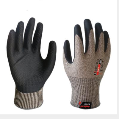 China INXS B5032 Armorgard BladeX Breathable Foam Hybrid Nitrile Anti Mesh Texture Oil-Resistant Gloves for sale