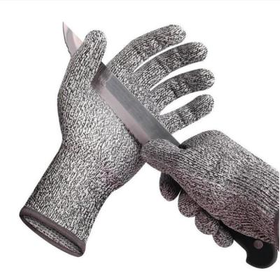 China Safety Work Protection Anti Cut Breathable Cut Proof 5 Gloves HPPE Cut Resistant Gloves for sale