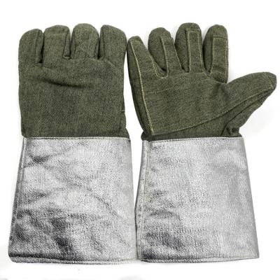 China 1000 degree high temperature protection hand protection labor safety working high temperature gloves for sale