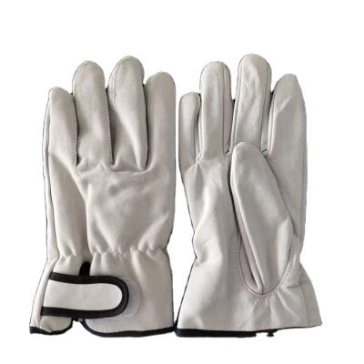 China Comfortable High Grade Premium Mens Work Gloves Industrial Construction Safety Leather Welding Gloves for sale