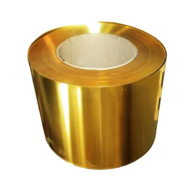 China Decoration Best Selling ASTM CuZn37 H62 Brass Strip Aluminum Brass Sheet For Furniture Edging for sale