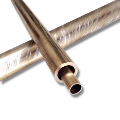 China Seamless Heat Exchanger Brass Price Industry Pipe Elbow Tube Brass Fitting Brass Tube for sale